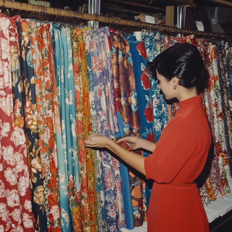 The current image has no alternative text. The file name is: designer-choosing-fabric-new-clothing-line.jpg