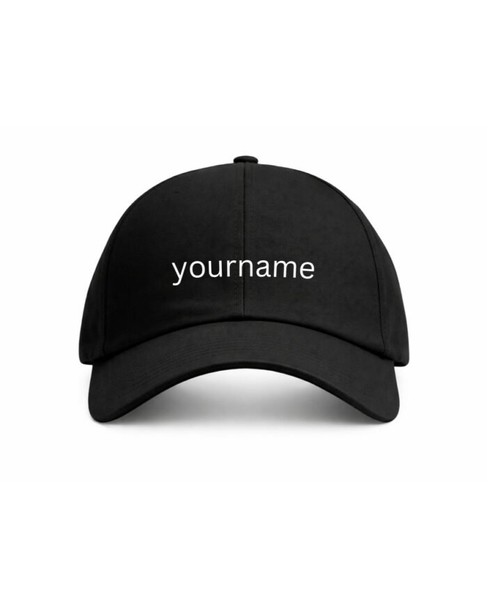 Sports Cap – Black – Crazy Creations