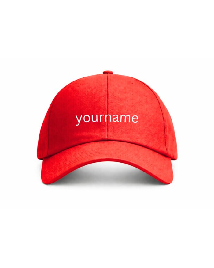 Sports Cap- Red – Crazy Creations